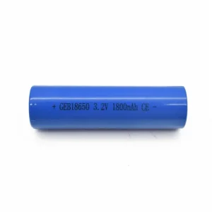 GeB LiFePO4 Baterie IFR18650 1800mAh 3.2V Dokud Zásoby Vydrží