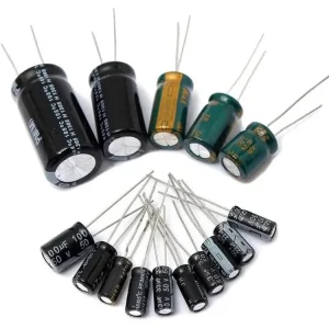 Top Prodej LaskaKit sada 120ks elektrolytických kondenzátorů, 10 hodnot (1uF-1000uF)