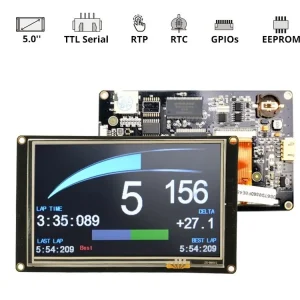 Nextion orig. Enhanced NX8048K050 5.0" 800 x 480 TFT displej Nakupujte Hned