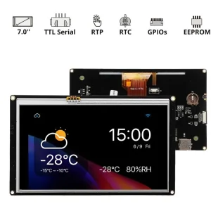 Levný Nextion orig. Enhanced NX8048K070 7.0" 800 x 480 TFT displej
