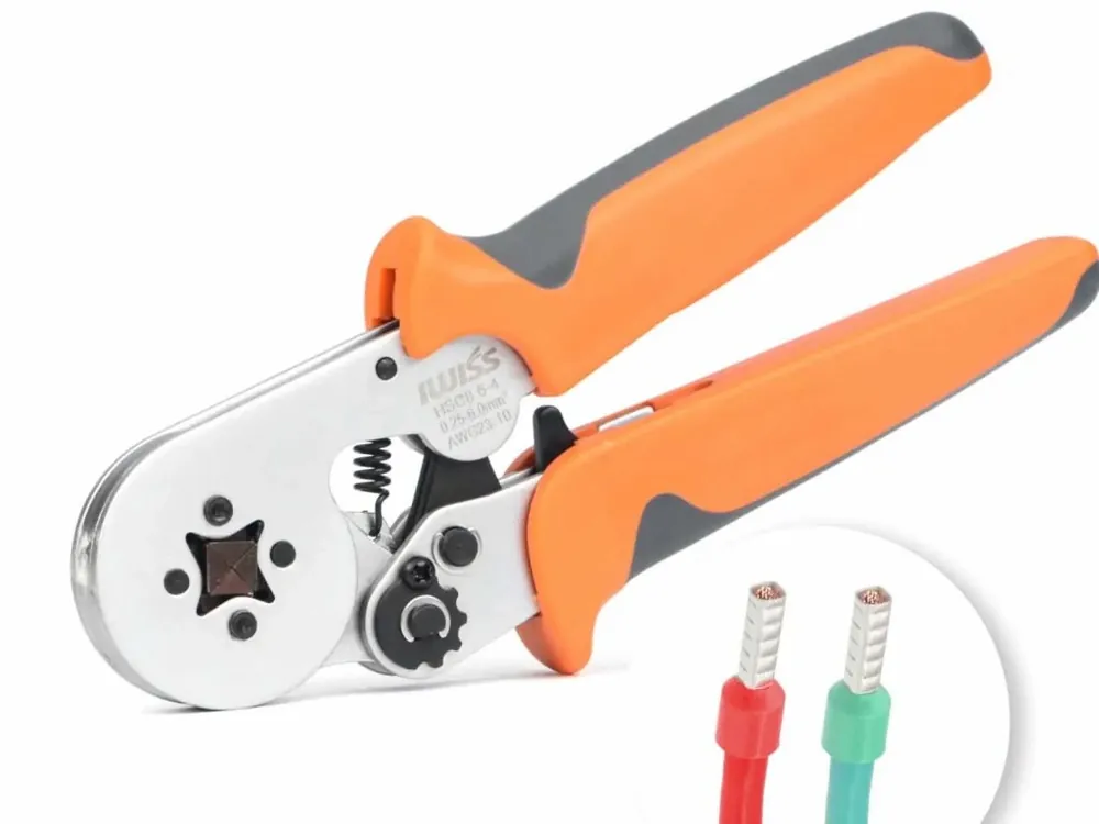 IWISS HSC8 6-4 Kleště lisovací pro dutinky 0.25-6mm² Super Cena