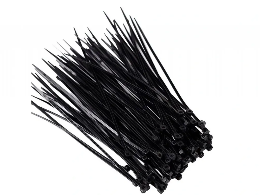 Páska vázací 2,5x150 mm černá 100ks Vrácení Zdarma