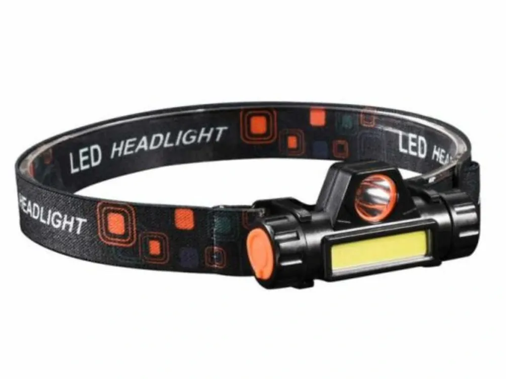 Kup Teď LED Čelovka s USB dobíjením a magnetem