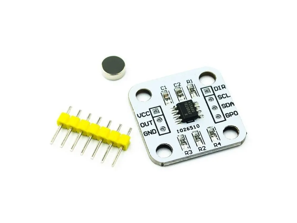Vysoce Kvalitní Magnetický rotační enkodér AS5600, I2C, PWM