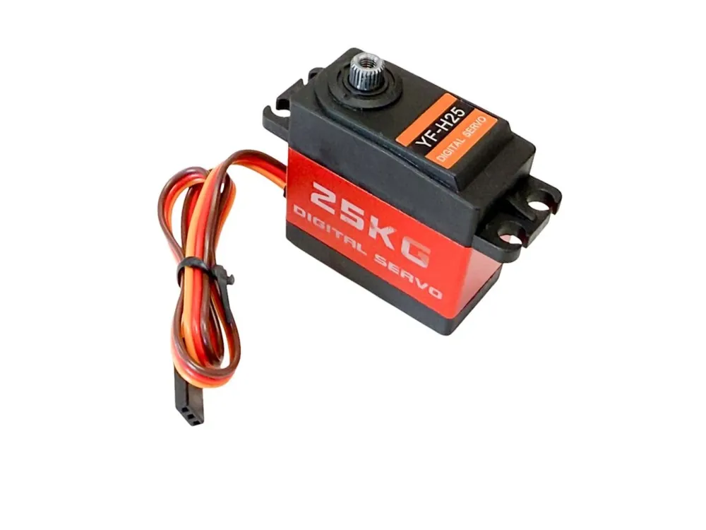 Výprodej YFROBOT YF-H25 Servo s kovovými převody 180° 25kg.cm