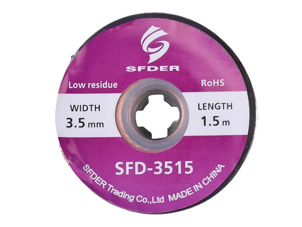 Odsávací lícna 3.5mm - solder wick Top Prodej