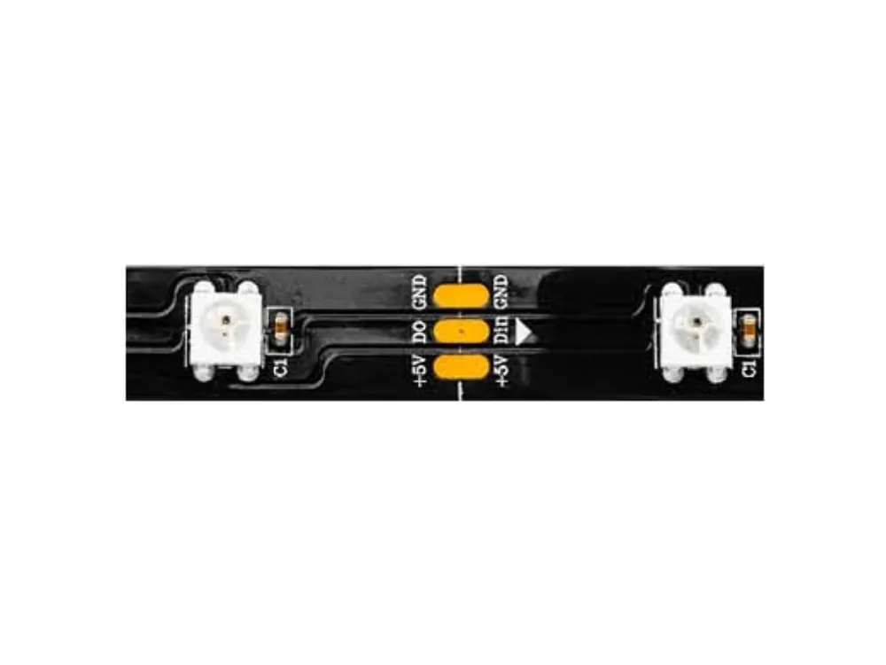 Led pásek Neopixel WS2812B 30led/m IP65 5m černý Akční Nabídka