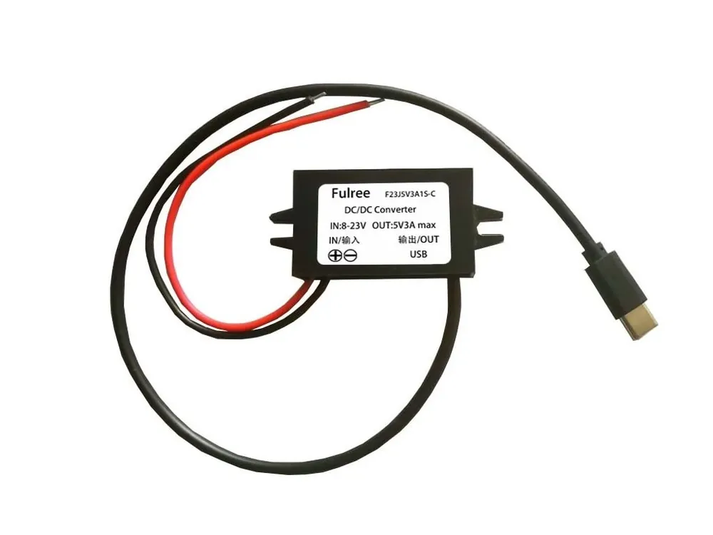 Vrácení Zdarma Step-down měnič 12V-5V/3A, USB-C