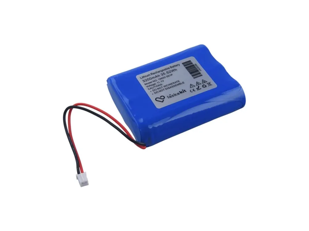 LaskaKit Li-Ion Baterie 3x18650 3S1P 11.1V 3200mAh Časově Omezené