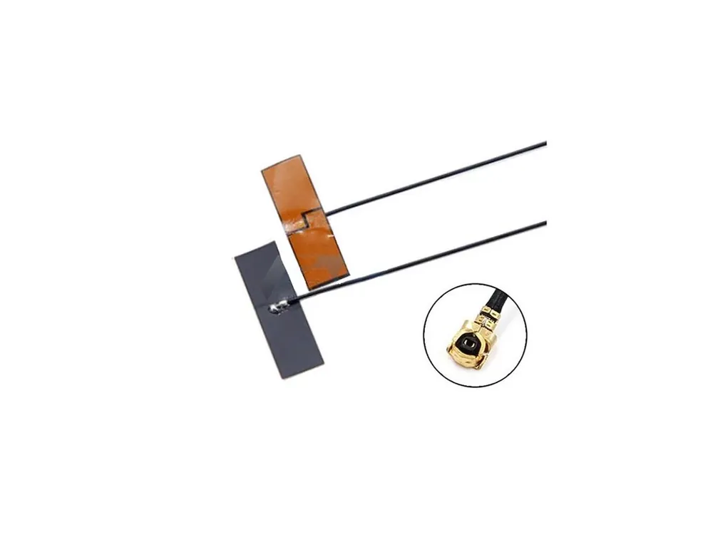 Cenový Hit WiFi 42x12mm anténa 2.4G 5dB U.FL (IPEX1) konektor