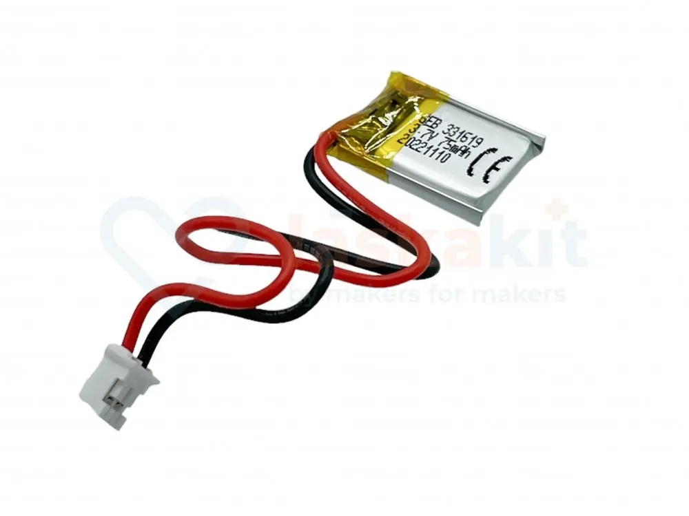 GeB LiPol Baterie 331619 75mAh 3.7V JST-PH 2.0 Nejlepší Cena