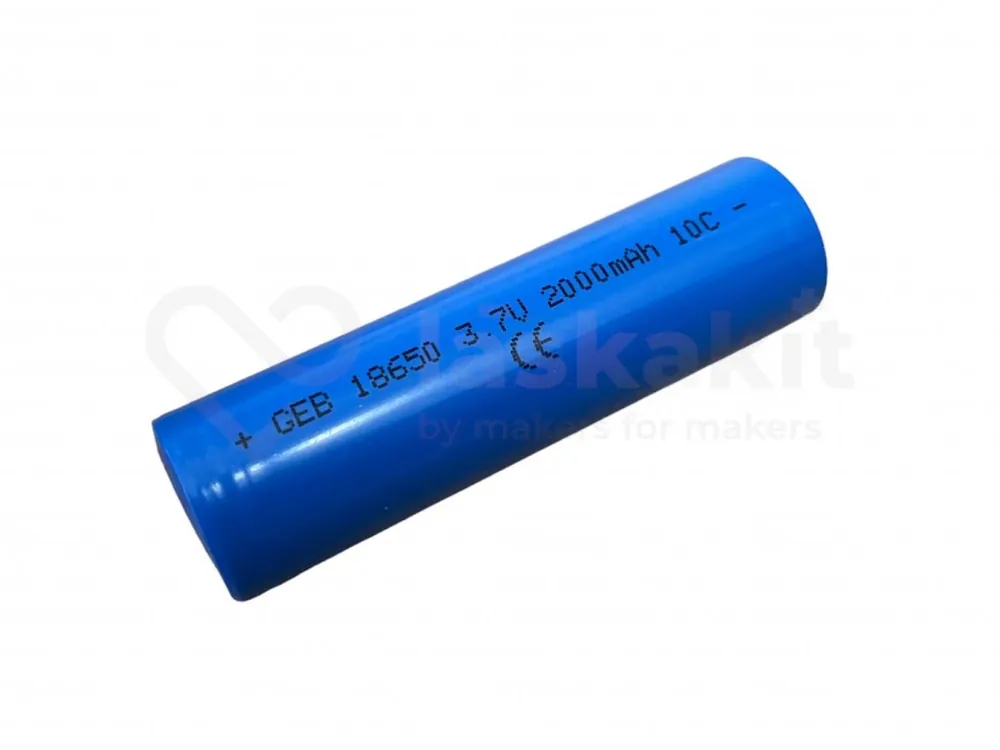 GeB Li-Ion Baterie 18650 2000mAh 3.7V 8C Levný