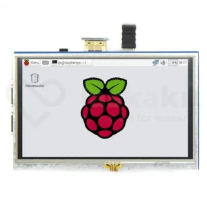 5" 400x800 TFT displej pro Raspberry Pi 3, HDMI, dotykový Akce