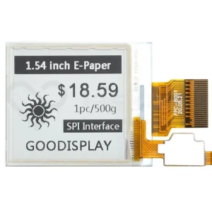 Cenový Hit Good Display GDEY0154D67-T03 1.54" 200x200 ePaper displej dotykový