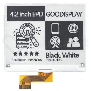 Good Display GDEY042T81 4.2" 400x300 ePaper displej Objednat Nyní