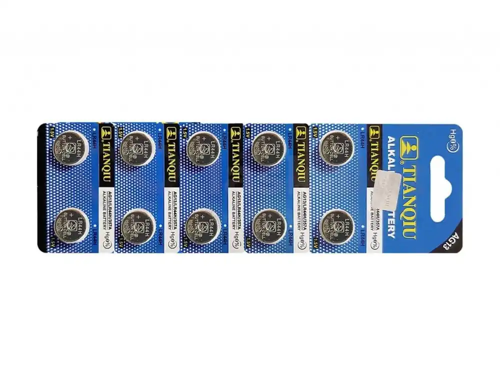 Sezónní Sleva LR44 Alkalická (AG13/357A) baterie 1.5V 10ks