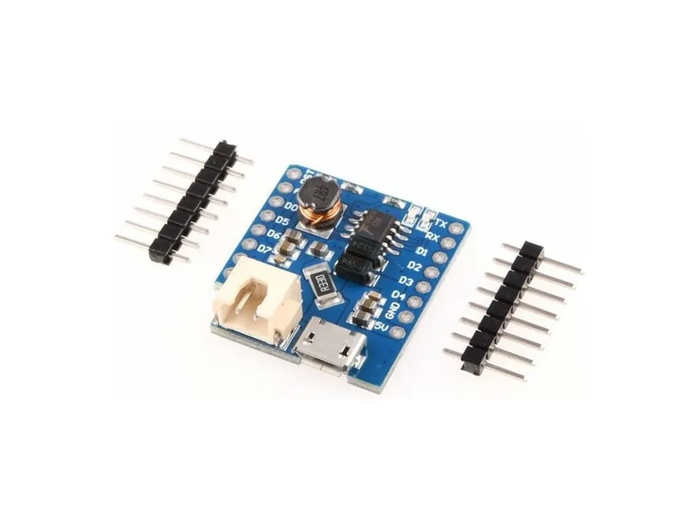 WeMos D1 mini lithium battery shield Must-Have
