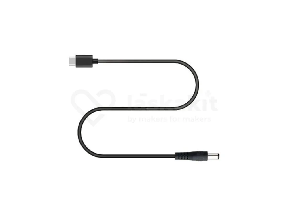 100cm 3A USB-C PD | DC 5.5/2.1mm kabel Speciální Cena