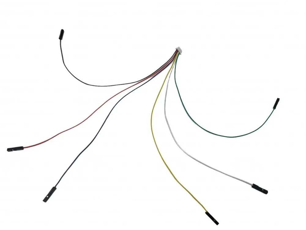 Zlevněný μŠup-SPI JST-SH 6-pin kabel - dupont samice