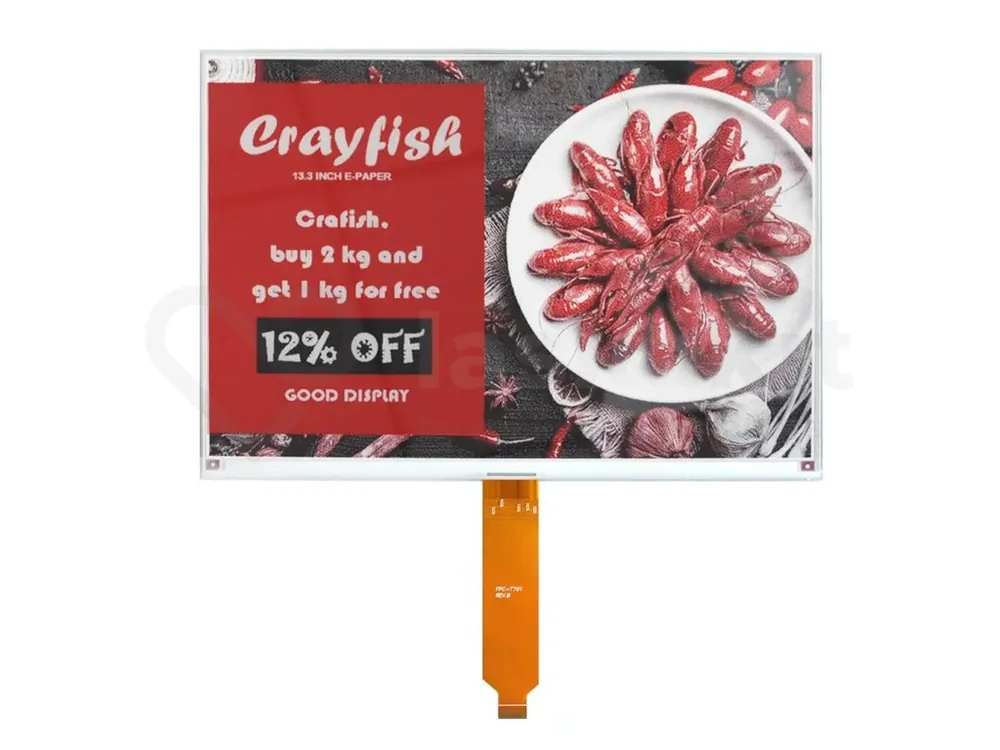 Kup Teď Good Display GDEM133Z91 13.3" 960x680 ePaper červený displej