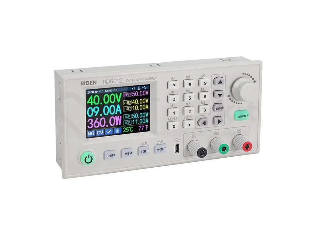 Nejprodávanější RIDEN RD6012-W DIY laboratorní zdroj 0-60V, 0-12A WiFi