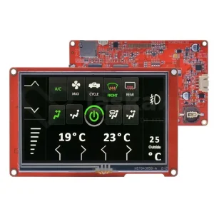 Nextion orig. Intelligent NX4827P043-011R 4.3" 480×272 TFT displej rezistivní Cenová Bomba