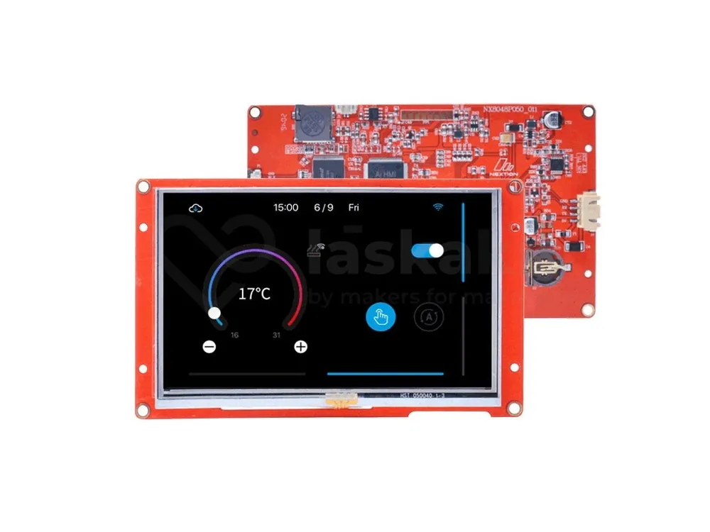 Nextion orig. Intelligent NX8048P050-011R 5.0" 800×480 TFT displej rezistivní Rychlé Dodání