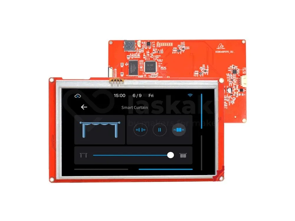 Nextion orig. Intelligent NX8048P070-011R 7.0" 800×480 TFT displej rezistivní Bezpečná Platba