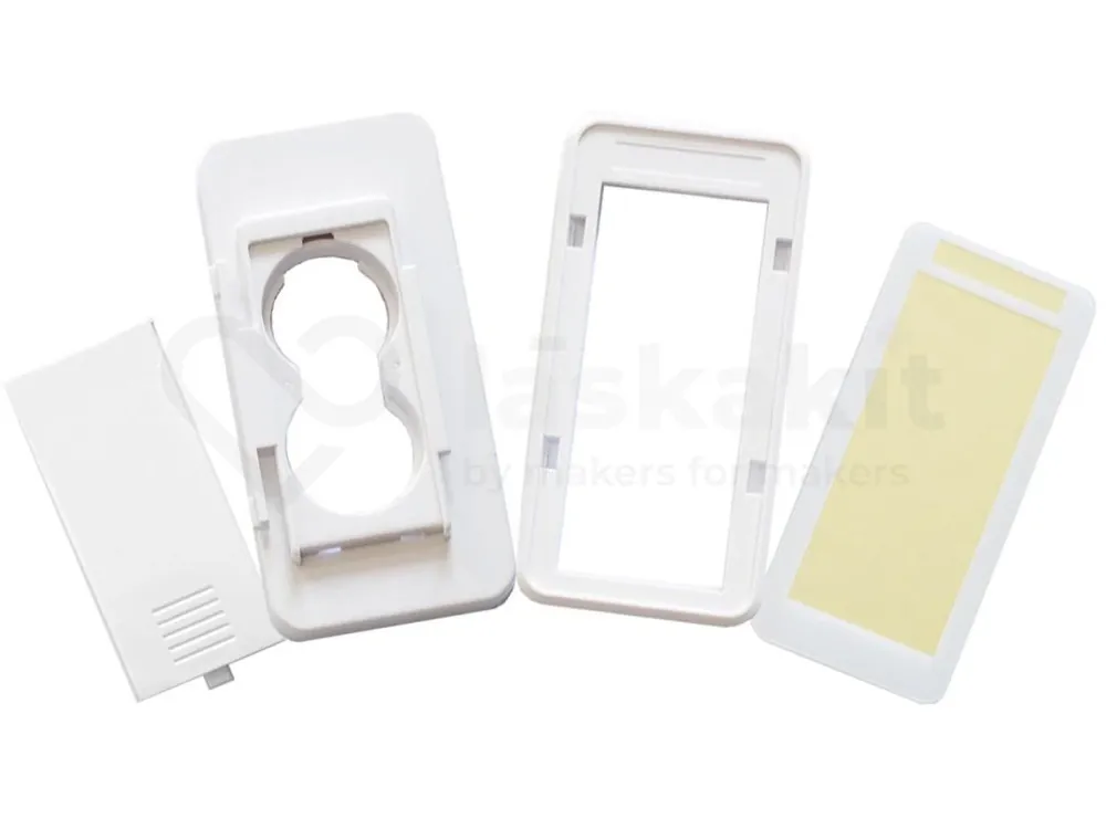 Good Display EW029F15 ABS rámeček pro 2.9" ePaper raw displej pro dvě CR2450 Kup Teď