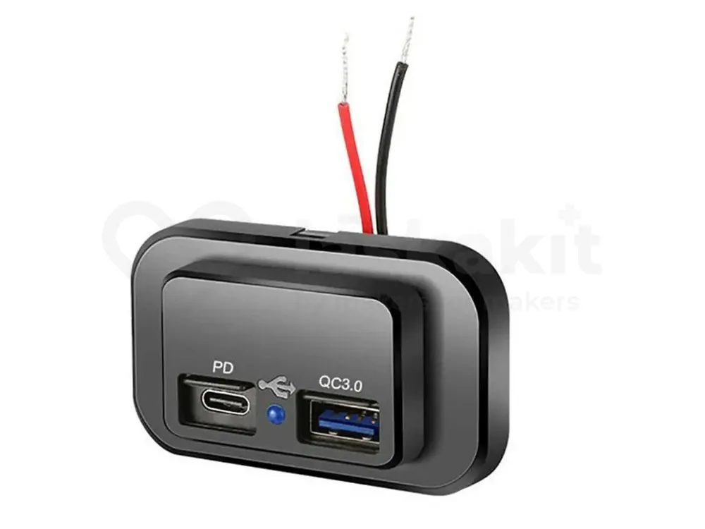 Cenový Hit Vestavný step-down měnič - nabíječka 30W, USB PD+QC3.0