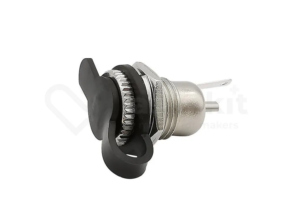 Napájecí konektor DC-099 5.5/2.1mm kovový do panelu s krytkou Expresní Doručení