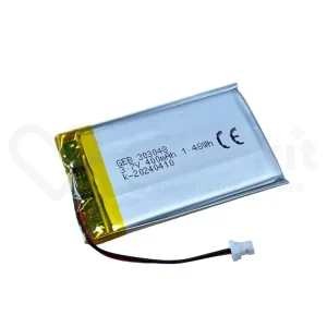 Autentický GeB LiPol Baterie 303048 400mAh 3.7V JST-SH 1.0