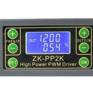 ZK-PP2K PWM regulátor otáček stejnosměrných motoru 8A 30V s displejem Nejlepší Cena