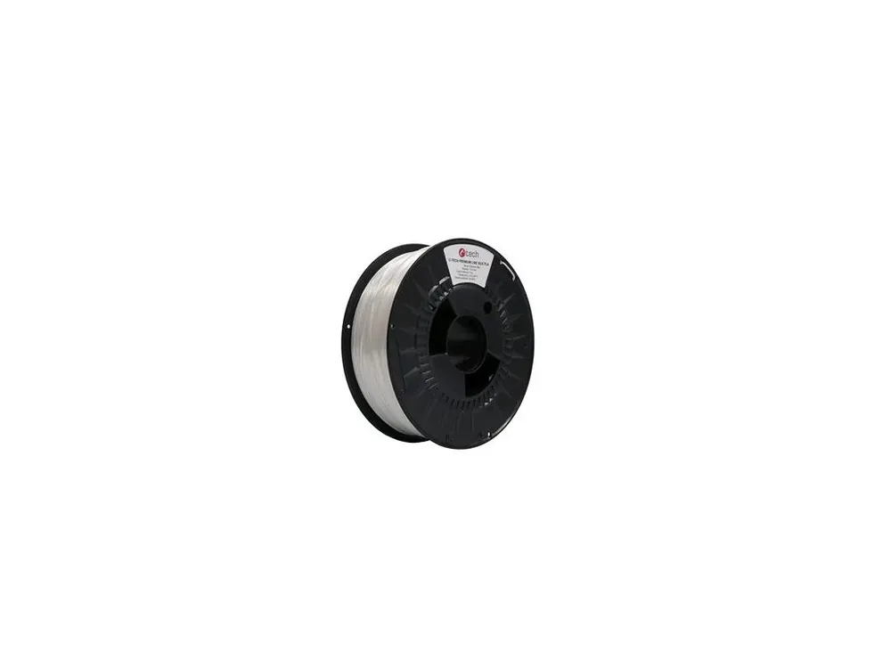 Filament C-TECH PREMIUM LINE, Silk PLA, dopravní bílá, RAL9003, 1,75mm, 1kg Top Prodej