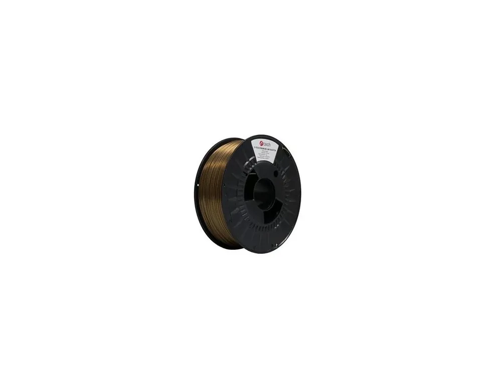 Tovární Cena Filament C-TECH PREMIUM LINE, Silk PLA, bronz, 1,75mm, 1kg