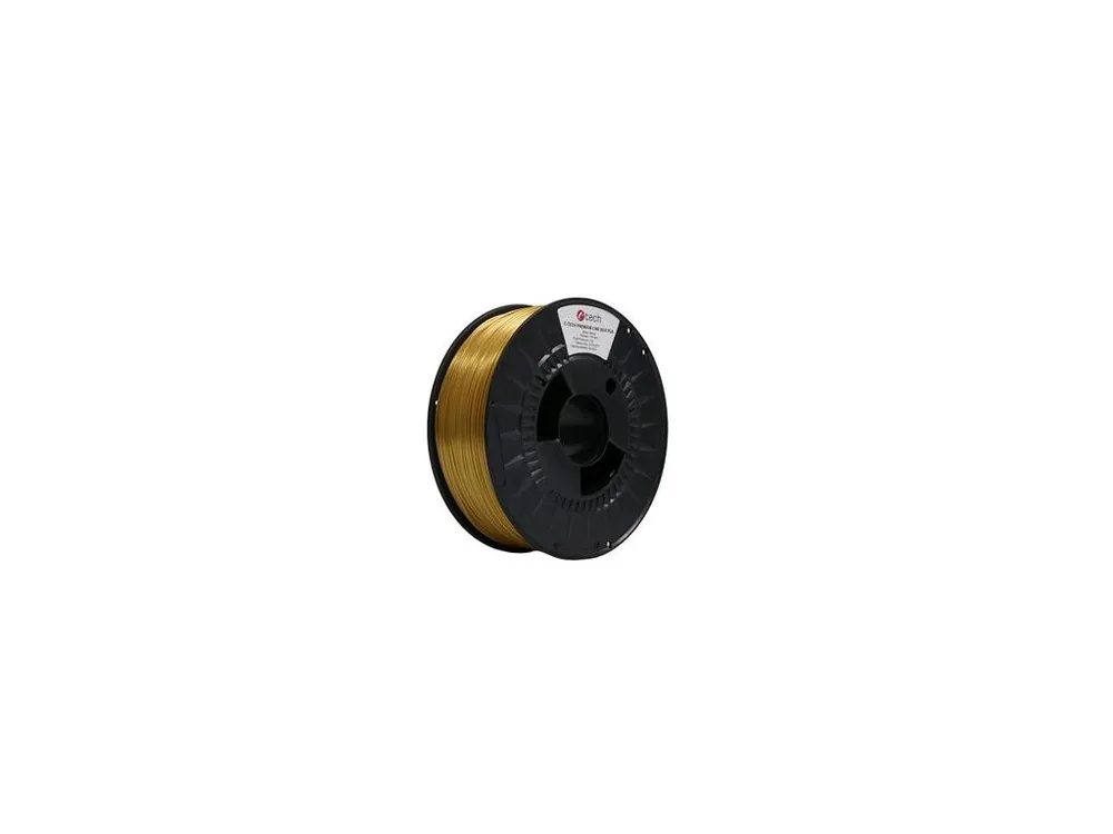 Cenový Hit Filament C-TECH PREMIUM LINE, Silk PLA, mosaz, 1,75mm, 1kg