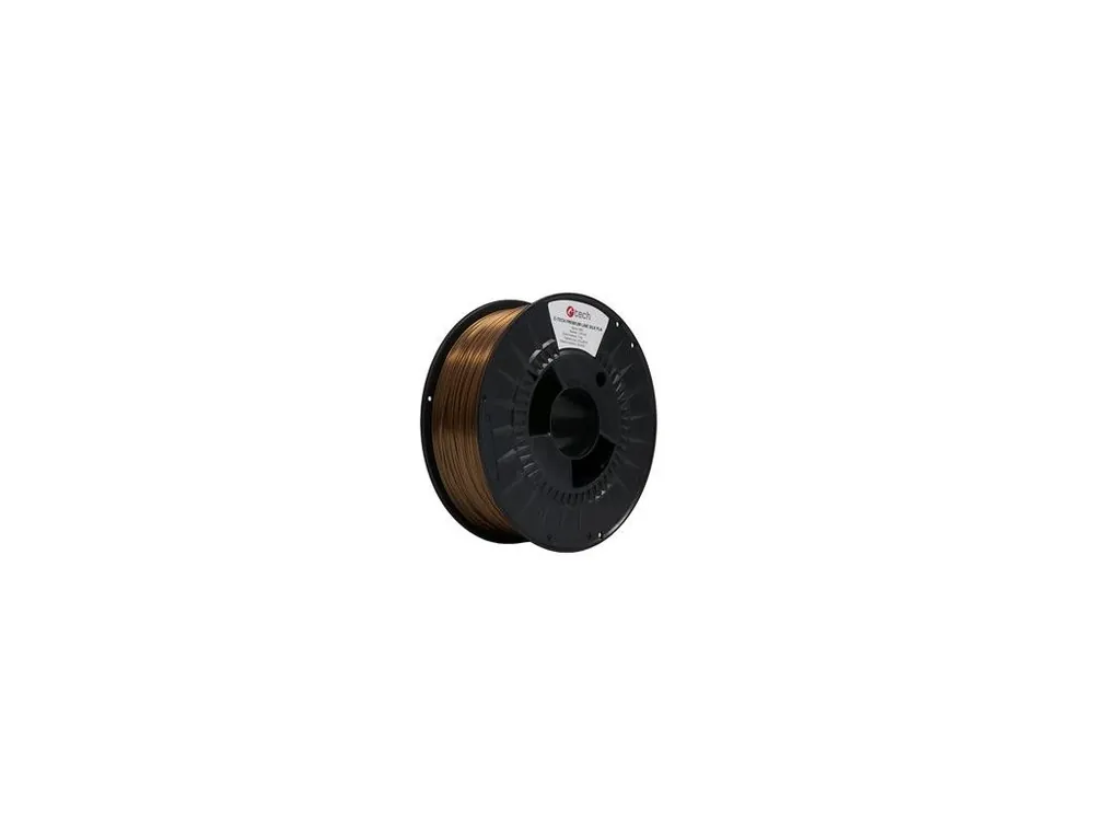 Akce Filament C-TECH PREMIUM LINE, Silk PLA, měď, 1,75mm, 1kg