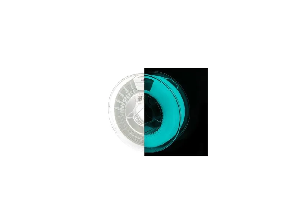 Autentický Filament Spectrum PLA Glow in the Dark 1.75mm BLUE 1kg