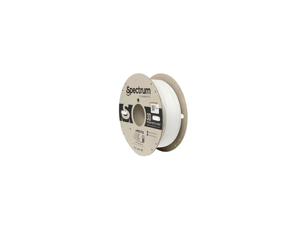 Oblíbený Filament Spectrum rPETG 1.75mm PORCELAIN WHITE (RAL 280 93 05) 1kg