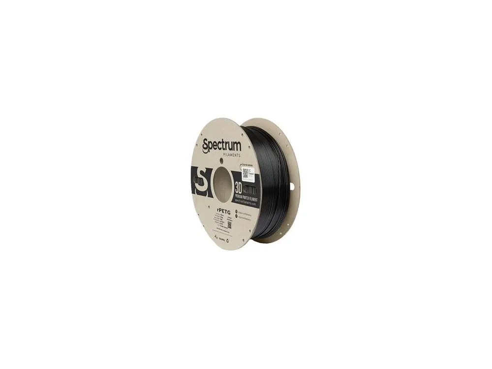Filament Spectrum rPETG 1.75mm TRAFFIC BLACK 1kg Bezpečná Platba