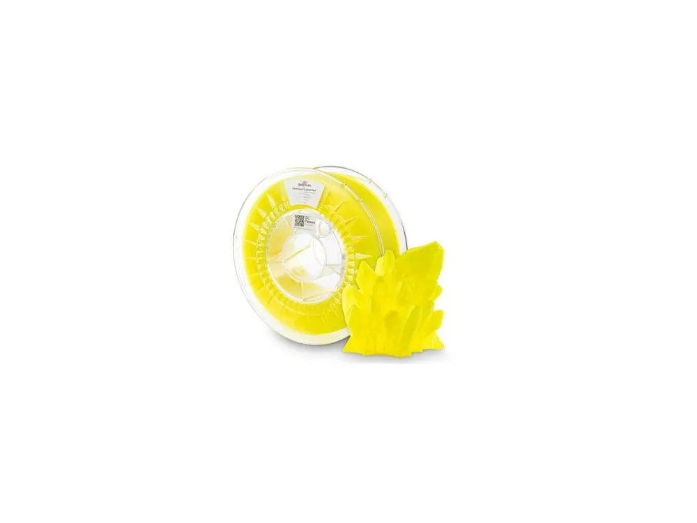 Nová Kolekce Filament Spectrum PLA Crystal 1.75mm ELECTRIC YELLOW 1kg