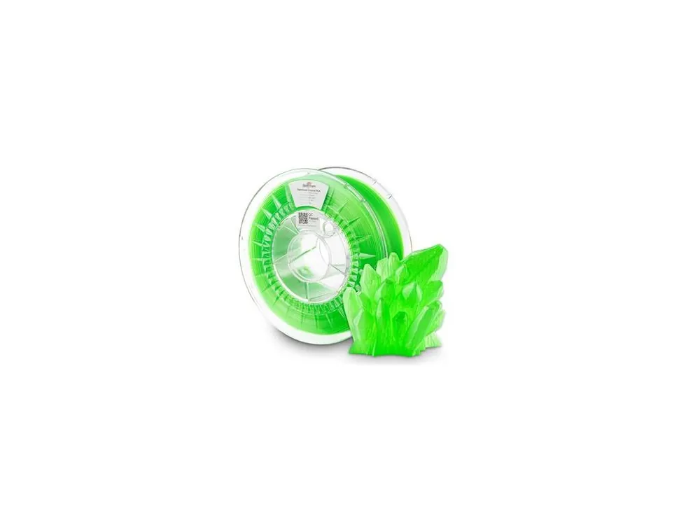 Filament Spectrum PLA Crystal 1.75mm NEON GREEN 1kg Ihned K Objednání