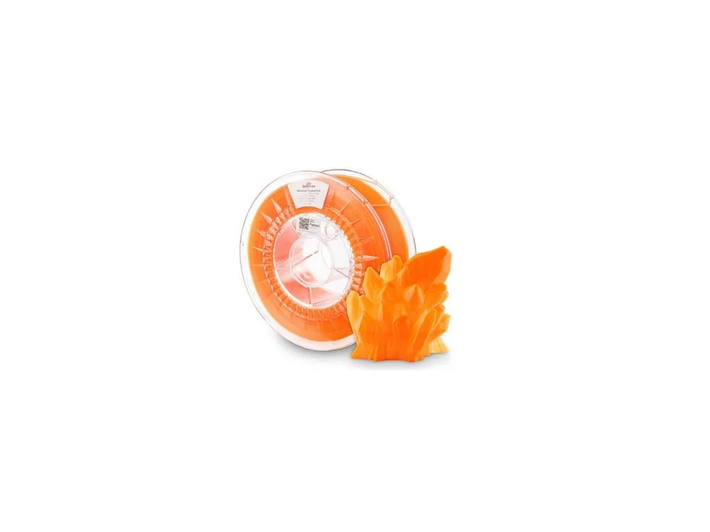 Přímo Od Výrobce Filament Spectrum PLA Crystal 1.75mm NEON ORANGE 1kg