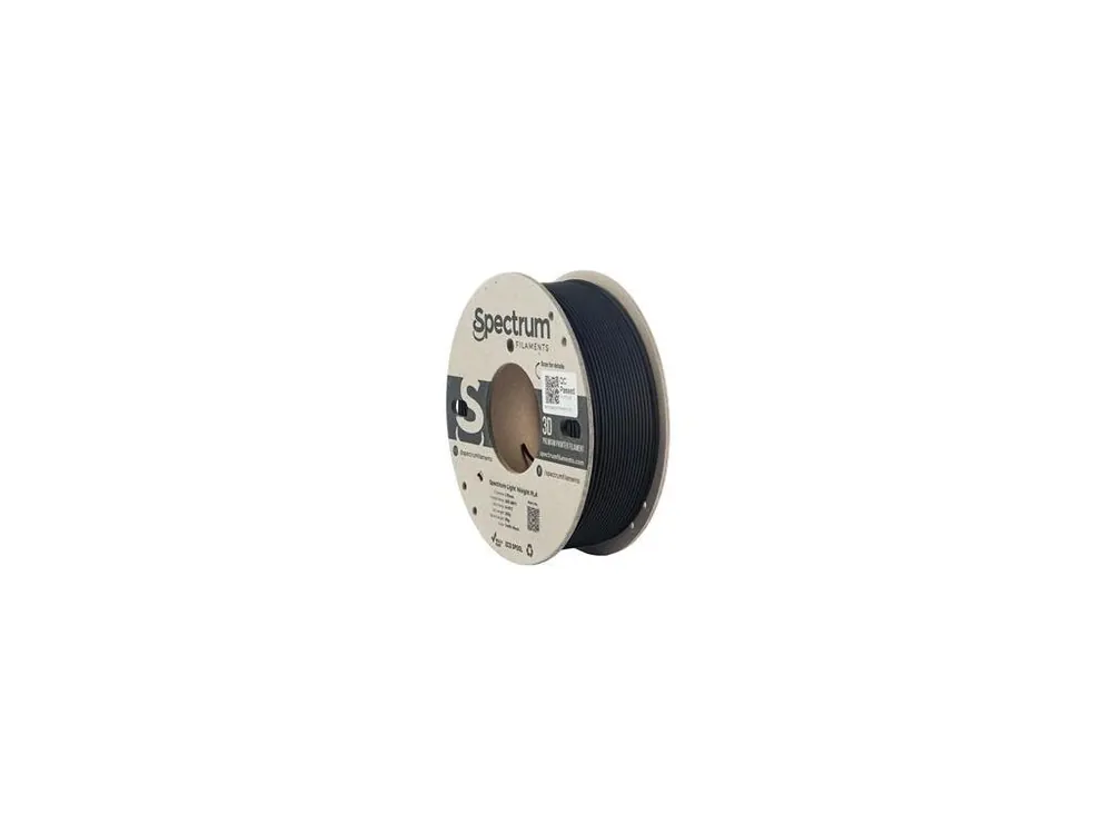 Aktuální Filament Spectrum Light Weight PLA 1.75mm TRAFFIC BLACK 0.25kg