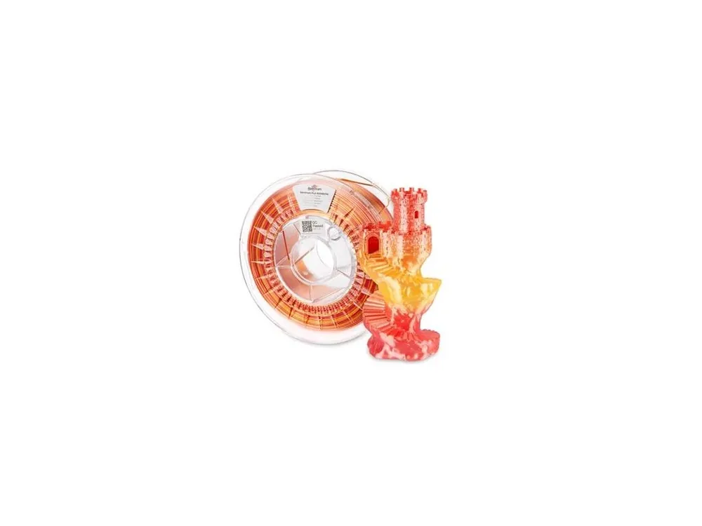 Horká Nabídka Filament Spectrum PLA SILK RAINBOW 1.75mm FIRE RED 1kg