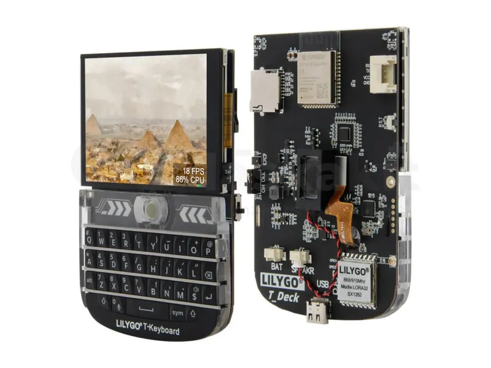 LILYGO® T-Deck ESP32-S3 SX1262 2.8 ST7789 IPS WiFi LoRa Modul Cenově Výhodný