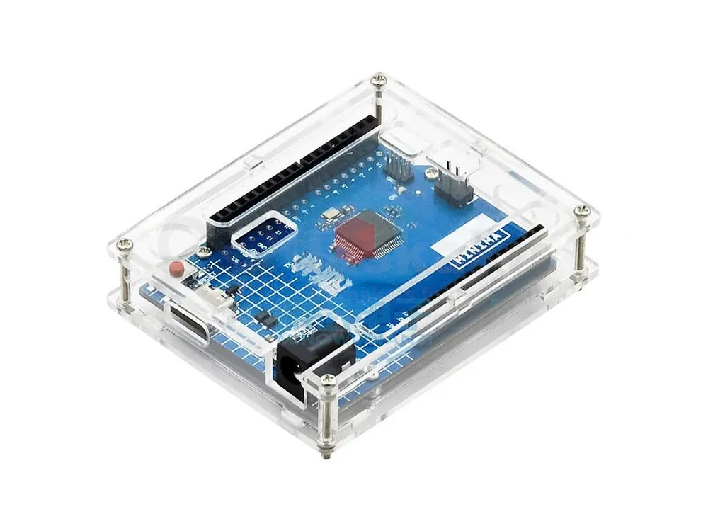 Expresní Doručení Transparentní krabička pro Arduino UNO R4
