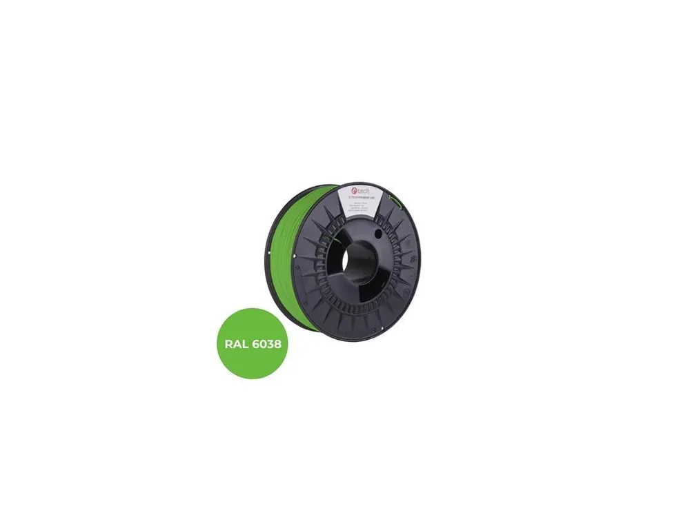Filament C-TECH PREMIUM LINE, ASA, luminiscenční zelená, 1,75mm, 1kg Výhodná Nabídka