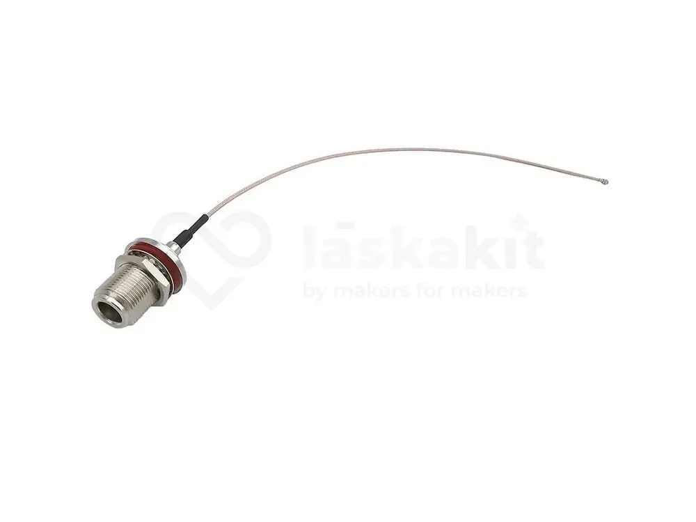 Cenový Hit Pigtail U.FL - N Female, RG178 kabel 15cm