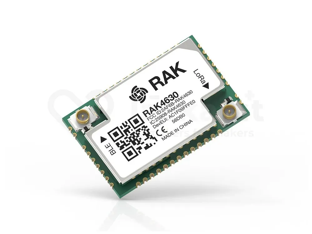 WisBlock RAK4630 nRF52840 SX1262, LoRa Bluetooth modul pro LoRaWAN Cenová Bomba